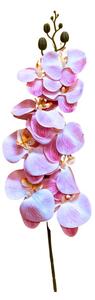 Umělá orchidej růžová 97 cm – Real Touch - Růžová - 91 do 110cm