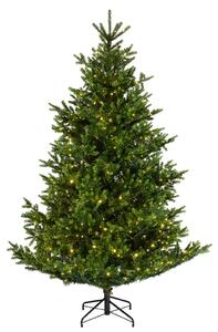 Umělý vánoční stromeček Nordmann 240 cm s LED osvětlením - 231 - 260 cm - Zelené stromky