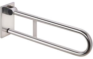 Bemeta Design HELP: Madlo, 600 mm, ve tvaru U, sklopné, odnímatelné, s aretací, s krytkou, nerez, lesk - 301507821