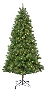 Umělý vánoční stromek Kenmore 210 cm – s LED osvětlením - Zelené stromky