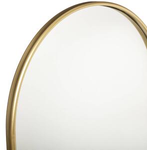 Velké nástěnné zrcadlo JOYCE ve zlatým rámu, 60 x 106 cm