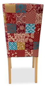 2ks barevné čalouněné židle Sylva