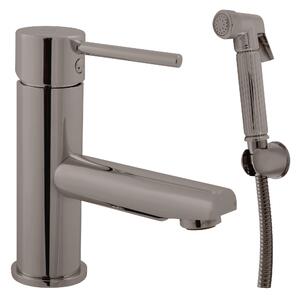 Slezák - RAV Bidetová baterie bez výpusti SEINA - SE946.x/1MGK, Metal grey kartáčovaná Připojovací hadičky - závit: 3/8"