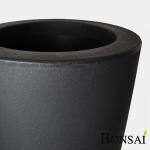 Květináč Slim 90 cm antracitová barva - Antracit - 71 - 90 cm - Teraplast