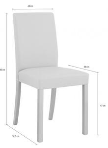 Barevná čalouněná židle Sylva