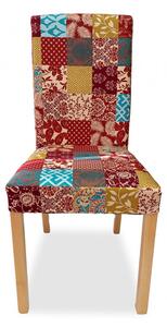 2ks barevné čalouněné židle Sylva