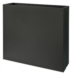 Žardiniéra Dolomite 80 x 25 x 70 cm – moderní květináč - Antracit - 51 - 70 cm