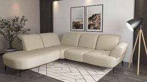 ROHOVÁ SEDAČKA, textil, krémová Sit & More - Sedací soupravy, Online Only