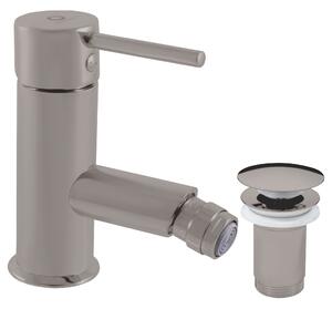 Slezák - RAV Bidetová baterie s výpustí SEINA - SE945.xKMGL, Metal grey lesk Připojovací hadičky - závit: 1/2"