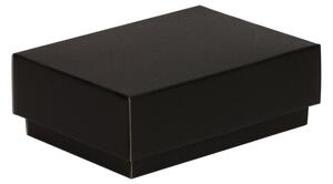 Dárková krabička s víkem 150x100x50 mm, černá