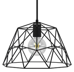 Creative cables Závěsná lampa s textilním kabelem, stínidlovým rámem dome a kovovými detaily Barva: Bílá