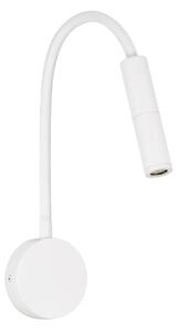 LED bílé nástěnné svítidlo Sonica – Bílá