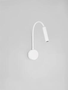LED bílé nástěnné svítidlo Sonica – Bílá