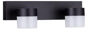 LED černé nástěnné svítidlo Teko 11W