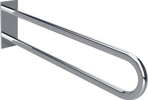 Bemeta Design HELP: Madlo, 900 mm, ve tvaru U, s krytkou, nerez, lesk - 301707331