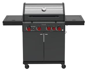 BPS-koupelny Plynový BBQ gril s boční plotýnkou a poličkou - ZEUS-C, 4+1 hořák