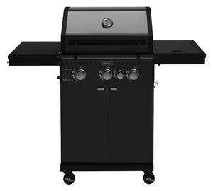 BPS-koupelny Plynový BBQ gril s boční plotýnkou a poličkou - ZEUS-B, 3+1 hořáků