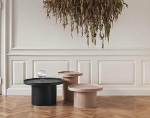 Bolia Konferenční stolek Plateau Small, white pigmented lacquered oak