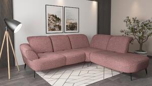 ROHOVÁ SEDAČKA, textil, lilková Sit & More - Sedací soupravy, Online Only