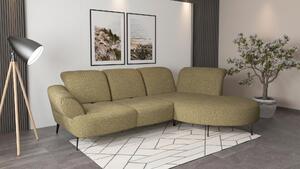 ROHOVÁ SEDAČKA, textil, olivově zelená Sit & More - Sedací soupravy, Online Only