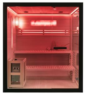 BPS-koupelny Finská sauna Forsa 3-BL 180x160, 4 osoby