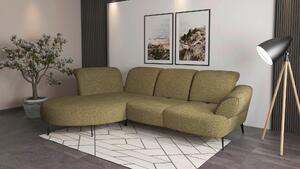 ROHOVÁ SEDAČKA, textil, olivově zelená Sit & More - Sedací soupravy, Online Only