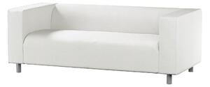 Potah na pohovku IKEA Klippan 2-místná barva krémová látka pletený vzor