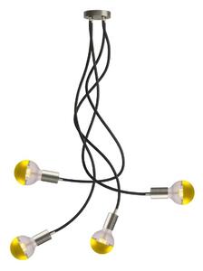 Creative cables Flex 90, stropní flexibilní svítidlo, se závitem G95 Barva: Černá