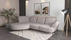 ROHOVÁ SEDAČKA, textil, barvy stříbra Sit & More - Sedací soupravy, Online Only
