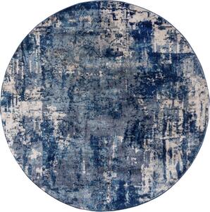 Flair Rugs koberce Kusový koberec Cocktail Wonderlust Dark blue kruh Rozměry koberců: 160x160 (průměr) kruh