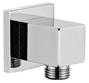 Laveo Sprchový podomítkový vývod Kvadrato - NPQ_061K, chrom