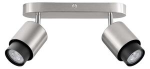 LED nikl designové stropní svítidlo Ison 2 – Šedá