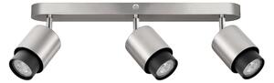 LED nikl designové stropní svítidlo Ison – Šedá