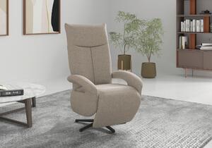 RELAXAČNÍ KŘESLO, textil, šedohnědá Sit & More - Online Only křesla & taburety, Online Only