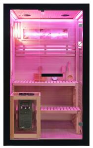 BPS-koupelny Finská sauna Relax FORSA1 BL 120x120, 2 osoby