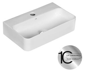 Laveo Laveo, keramický umyvadlo 455x285x105 mm, bílá lesklá, LAV-VUK_6145