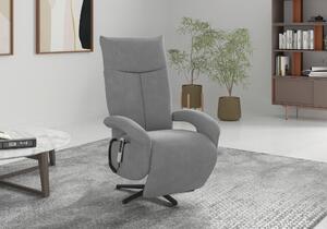 RELAXAČNÍ KŘESLO, textil, šedá Sit & More - Online Only křesla & taburety, Online Only
