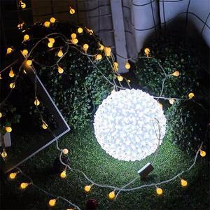 HJ Svítící 80 LED koule dekorační LED barva: Studená bílá/Cold white