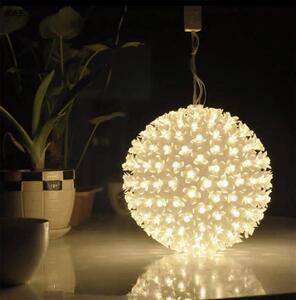 HJ Svítící 80 LED koule dekorační LED barva: Studená bílá/Cold white
