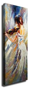 Wallity Obraz na plátně Violin beauty PC206 30x80 cm