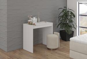 Toaletní stolek AMBER 2, 80x76x45, bílá