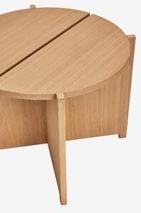 Hübsch Konferenční stolek Dash dubový 55 cm