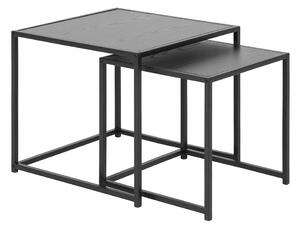 Sada 2 ks Konferenční stolek Seaford 50 × 50 × 45,40 × 40 × 40 cm ACTONA