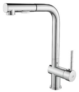 Laveo Dřezová baterie Luna s výsuvným výtokem - BLZ_069D, chrom