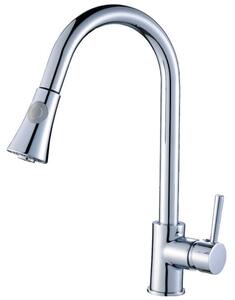 Laveo Daru, kuchyňská baterie stojící h-410, chromová, LAV-BLD_069D