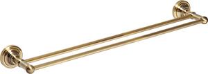 Bemeta Design RETRO bronz: Držák ručníků, 600 mm, dvojitý - 144104057