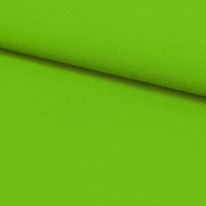 Jednobarevná látka Panama stretch MIG24 světle zelená, šířka 150 cm Zelená Vzorek (10x10 cm +/-1 cm)