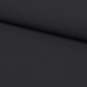 Jednobarevná látka Panama stretch MIG61 grafitová, šířka 150 cm Grafitová Vzorek (10x10 cm +/-1 cm)
