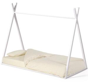 Bílá buková dětská postel Kave Home Maralis 90 x 190 cm