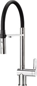 Deante Magnetic, dřezová baterie s připojením vodního filtru a elastickým výtokem, chromová, BRM_075M